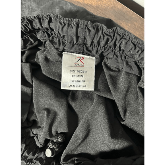 Rothco Army Shorts Black Military Physical Training 6021 Brief Lining Size M - Picture 4 of 10